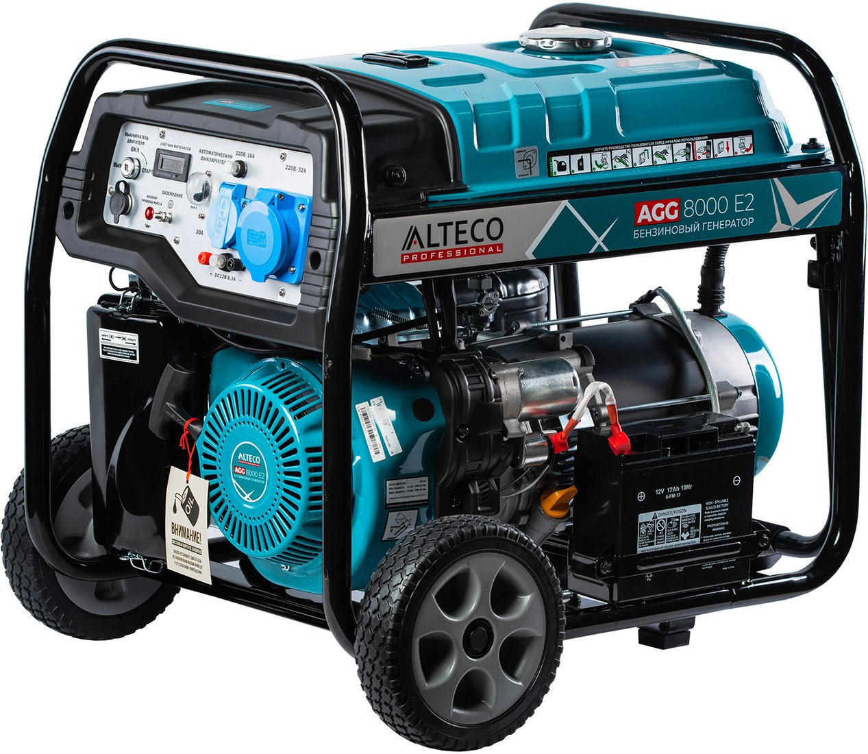 

Бензиновый генератор Alteco AGG 8000 E2