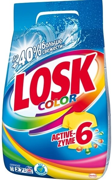 

Стиральный порошок Losk Color 2.7 кг