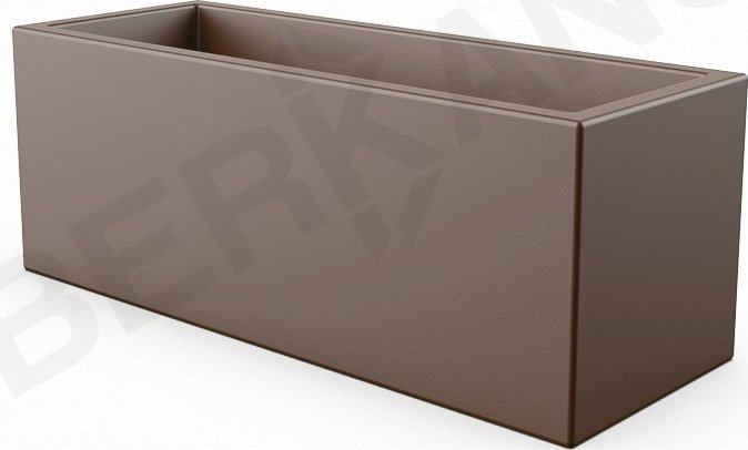 

Кашпо Berkano Cubric 30*80 (коричневый)