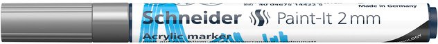 

Маркер художественный Schneider Paint-It 310 120154 (серебристый)