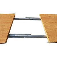 Кухонный стол Signal Fresno 150/210x90 (дуб артизан/черный)