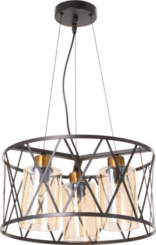 Подвесная люстра BayerLux Ромб 10777068 (черный)