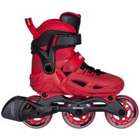 Роликовые коньки Powerslide Phuzion Universe 3 колеса (р. 37-40, красный)