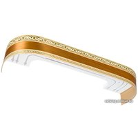 Карниз для штор Legrand Монарх 58065871 (1.6 м, золото)