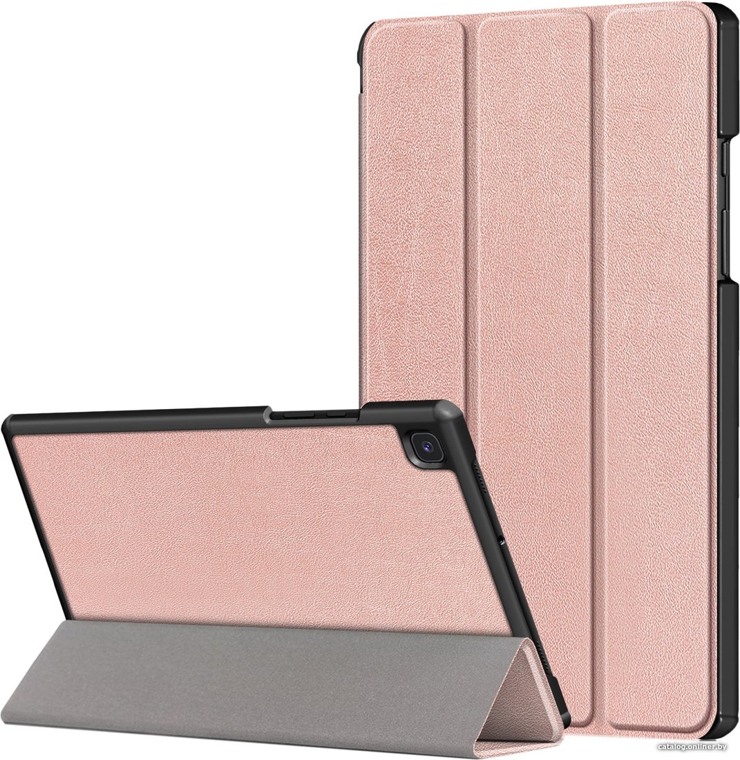 Чехол JFK Smart Case для Samsung Galaxy Tab A7 (розовое золото)