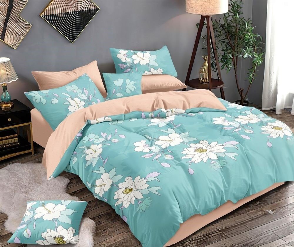 

Постельное белье Реноме Семейный Оливковая коллекция УУ 1694-1 (поплин)