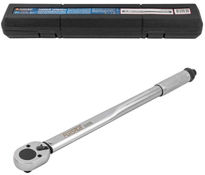 Динамометрический ключ FORSAGE 1/2 28-210 Нм F-6474470TB