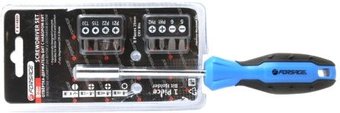 Набор отвертка с битами FORSAGE F-814809 (9 предметов)