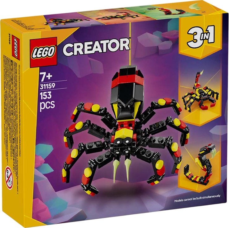 

Конструктор LEGO Creator 3 в 1 31159 Удивительный паук