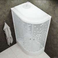 Душевая кабина Triton Коралл В3 120x80 L (мозаика)
