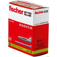 Дюбель универсальный Fischer UX 6X35 R S/20 94758 (25 шт)