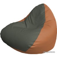 Кресло-мешок Flagman Relax P2.3-104 (серый, оранжевый)