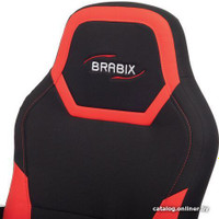 Кресло Brabix Alpha GM-018 532637 (черный/красный)