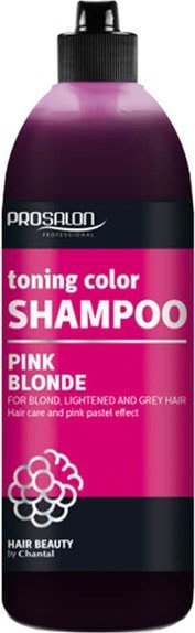 

Шампунь Prosalon Professional Тонирующий пастельно-розовый Pink Blonde Shampoo 500 мл
