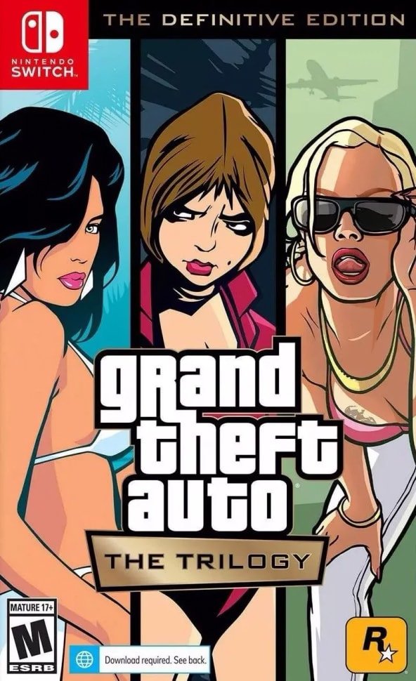 

Grand Theft Auto: The Trilogy. The Definitive Edition для Nintendo Switch