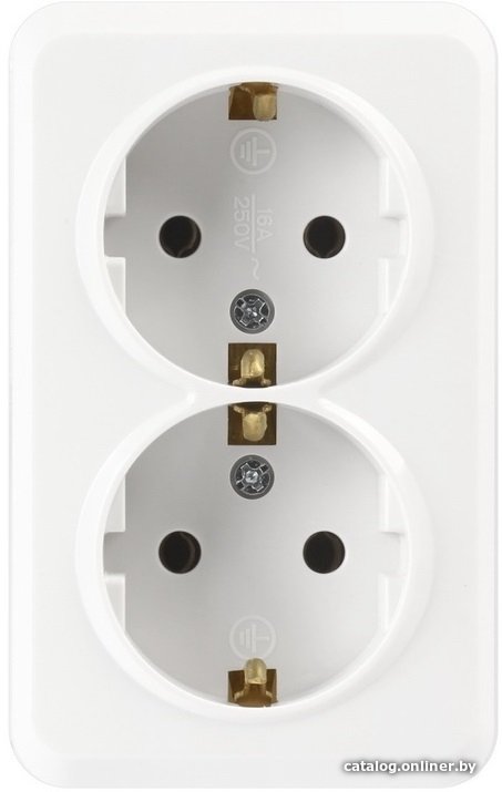Розетка SmartBuy SBE-03w-16-S2-Z-c