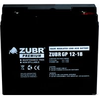 Аккумулятор для ИБП Zubr GP 12-18