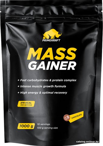 Гейнер Prime Kraft Mass Gainer (1000г, шоколад)