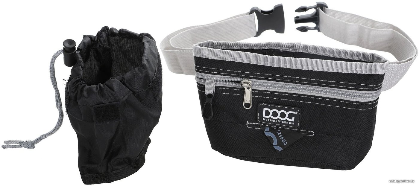 сумка для дрессуры Doog Medium TP03b (черный/серый)