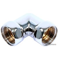 Соединитель TERMINUS Угловой 3/4"х3/4" г/г 740SCH0505 (хром)