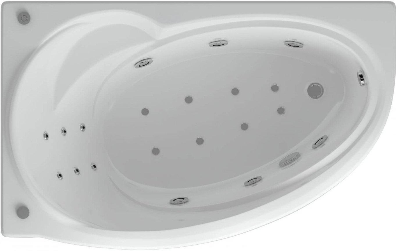 

Ванна Aquatek Бетта 160x97L (с экраном)