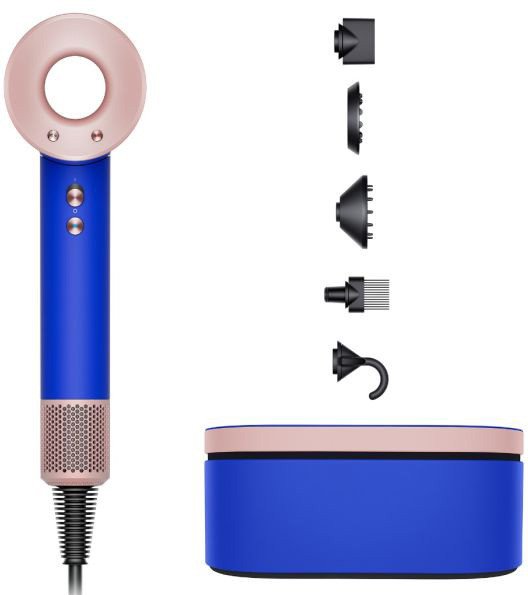 

Фен Dyson HD07 Supersonic 460563-01 (синие румяна)