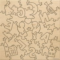 Мозаика/пазл Нескучные игры Фигурные деревянные пазлы. Сказки доброго ангела 8226