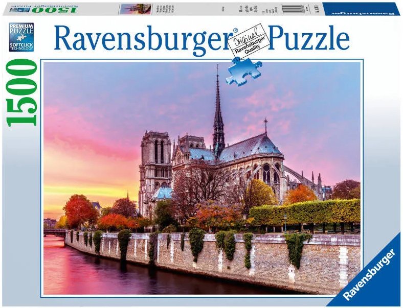 

Пазл Ravensburger Ravensburger Нотр Дам 16345 (1500 эл)