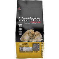 Сухой корм для кошек Optimanova Kitten Chicken & Rice для котят с курицей и рисом 8 кг