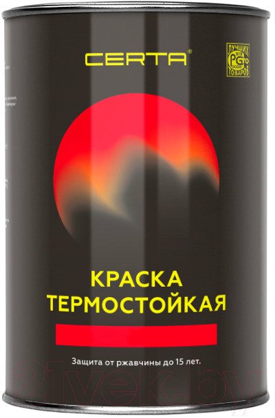 

Краска Certa Термостойкая 9003 700С 0.8 кг (белый)