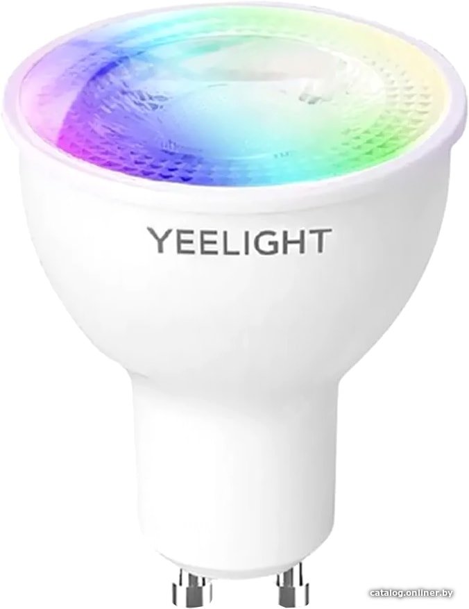 Умная лампочка Yeelight Smart Bulb W1 Multicolor YLDP004-A GU10 4.5 Вт