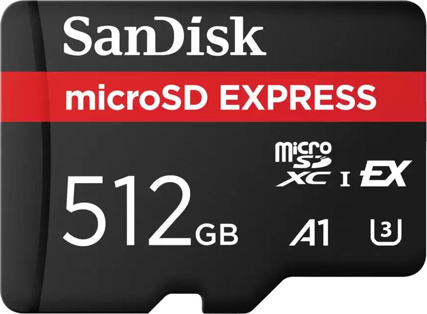 Карта памяти SanDisk Express microSDXC SDSQXFN-512G-GN4NN 512GB