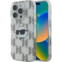 Чехол для телефона Lagerfeld PC/TPU Monogram NFT Choupette Head для iPhone 16 Pro KLHCP16LHKLPCHT