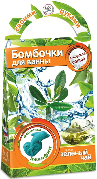 

Набор для опытов Аромафабрика Бомбочки для ванны Зеленый чай С0705