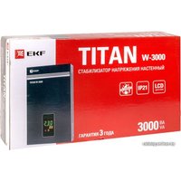 Стабилизатор напряжения EKF PROxima stab-w-3000 Titan W-3000 1.8кВт