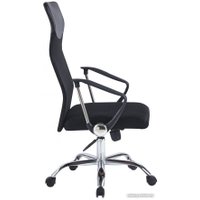 Офисное кресло SitUp Flay chrome (сетка black/black)