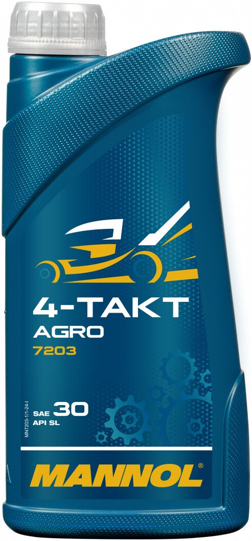 

Моторное масло Mannol 4-Takt Agro SAE 30 API SL 1л