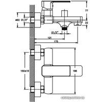 Смеситель Mixxus Kubus 009 Euro MX0179