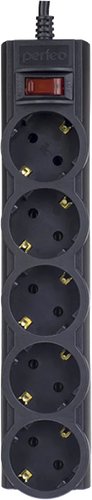 Сетевой фильтр Perfeo PowerX PF_A4714 (1.8 м, черный)