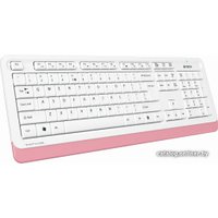 Клавиатура A4Tech Fstyler FK10 (белый/розовый)
