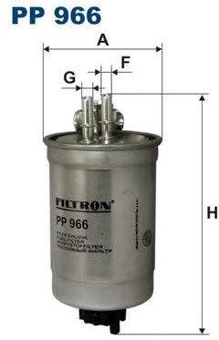 

Топливный фильтр Filtron PP966