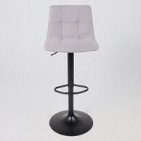 Стул AksHome Рой GB (Kiton 722 Smoke серый велюр/черный)