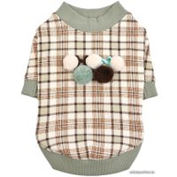 Свитер для животных Pinkaholic Aline NAUD-TS7640-MT-L (мятный в клетку)