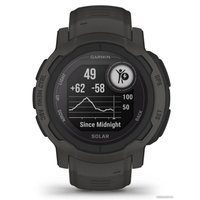 Умные часы Garmin Instinct 2 Solar (черный)