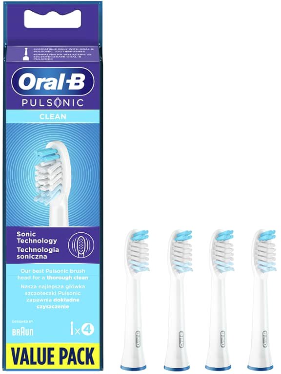 

Сменная насадка Oral-B Pulsonic Clean SR32C-4