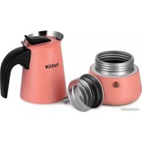 Гейзерная кофеварка Kitfort KT-7148-1