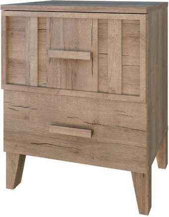 Тумба Глазов Scandica Oslo 41 (дуб серый craft)