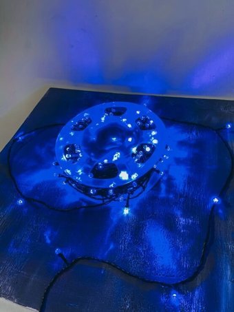 Светодиодная гирлянда Гирлянда бай Катушка (50 м, синий)