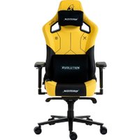 Игровое (геймерское) кресло Evolution Nomad PRO Cyberpunk Bloodhound (черный/желтый)