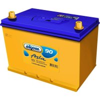 Автомобильный аккумулятор AKOM Asia 90e (90 А·ч)